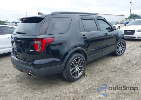 2017 Ford Explorer Sport from USA, damaged, VIN 1FM5K8GT9HGC80403